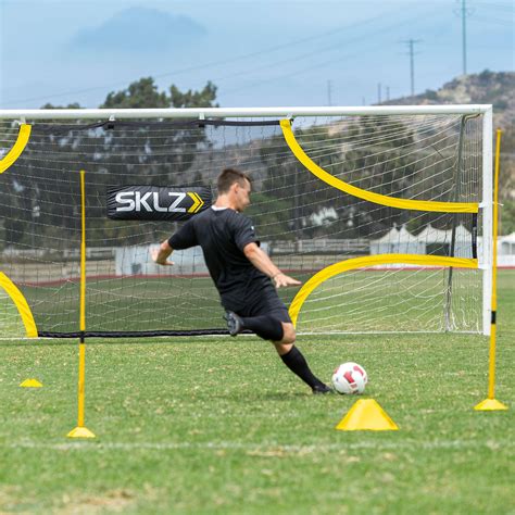 soccer training equipment for practice.